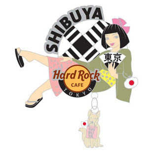 東京店限定 Shibuya Girl Pin | Hard Rock Cafe Japan – ハードロック 