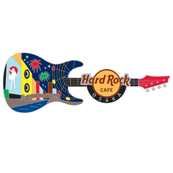 大阪店限定 Osaka Guitar Pin-2 | Hard Rock Cafe Japan – ハード 