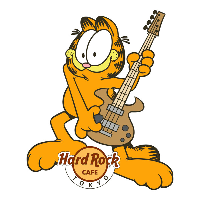 Garfield Band Pin TOKYO Hard Rock Cafe Japan – ハードロックカフェ・ジャパン