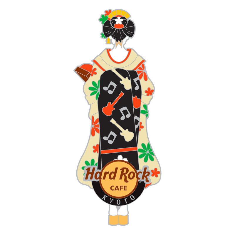 京都店限定：Maiko Girl Pin-Cream | Hard Rock Cafe Japan – ハード 