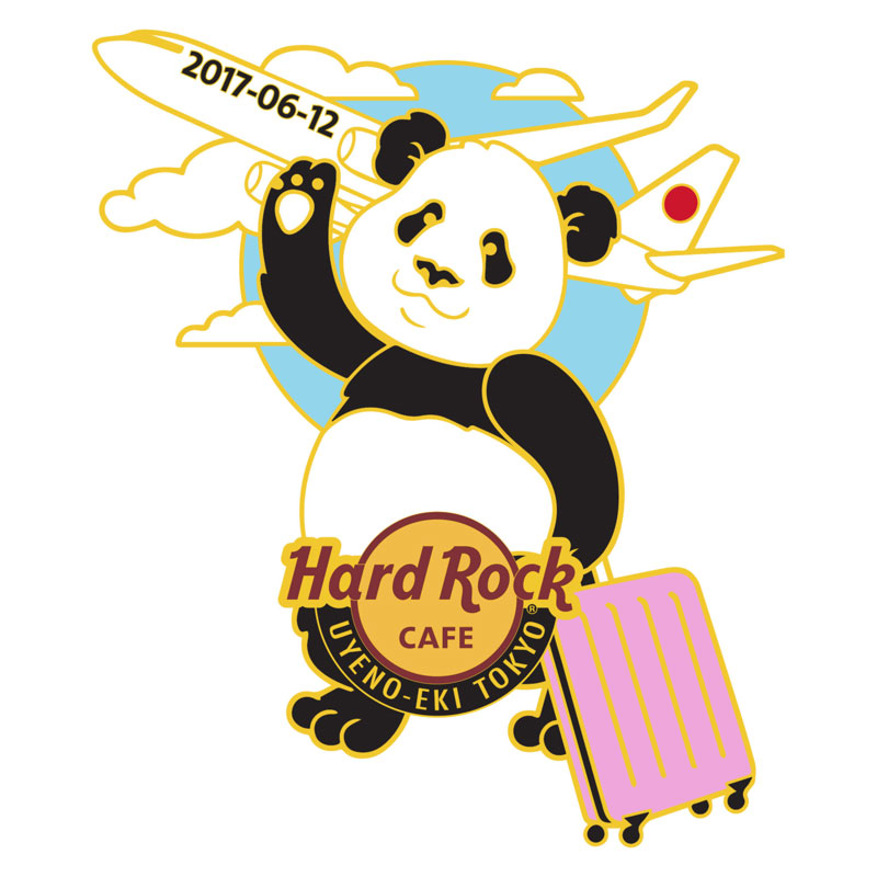 上野店限定 : Good Luck Panda Pin | Hard Rock Cafe Japan