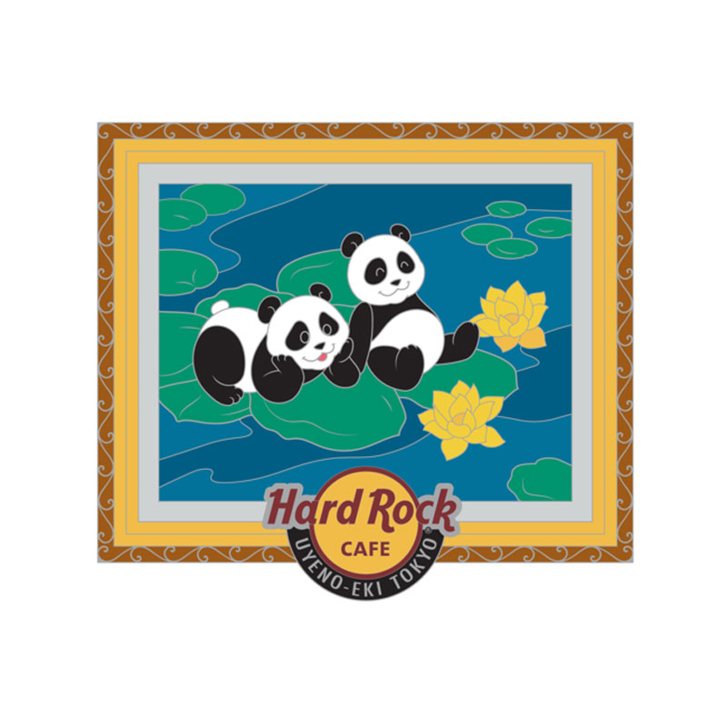 上野店限定 : Monet Pandas Pin | Hard Rock Cafe Japan