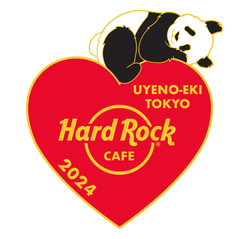 上野店限定 : Heart Panda Pin | Hard Rock Cafe Japan – ハード