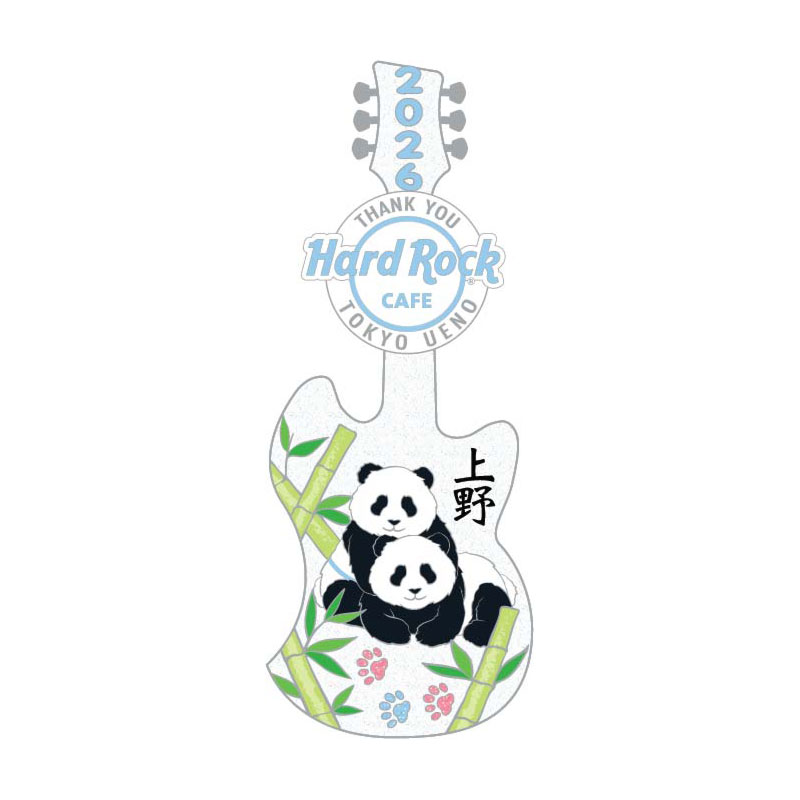 ピンバッジ　ハードロックカフェ　上野　パンダ　ピースマーク　新品　未使用 ハードロックカフェ☆上野☆2026☆パンダ☆ピン - メルカリ