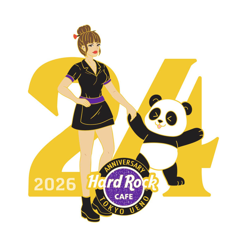 上野店限定 : 24TH ANNIVERSARY PIN | Hard Rock Cafe Japan – ハード