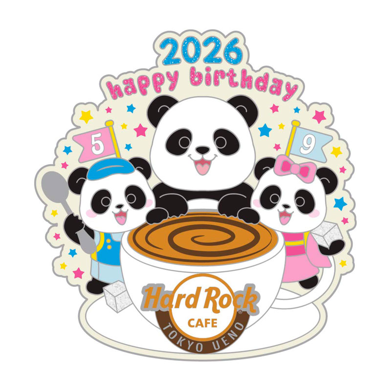 上野店限定 : BIRTHDAY PANDA PIN | Hard Rock Cafe Japan – ハード