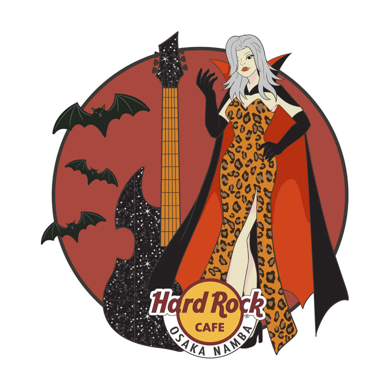 なんば店限定 : HALLOWEEN VAMPIRE PIN | Hard Rock Cafe Japan